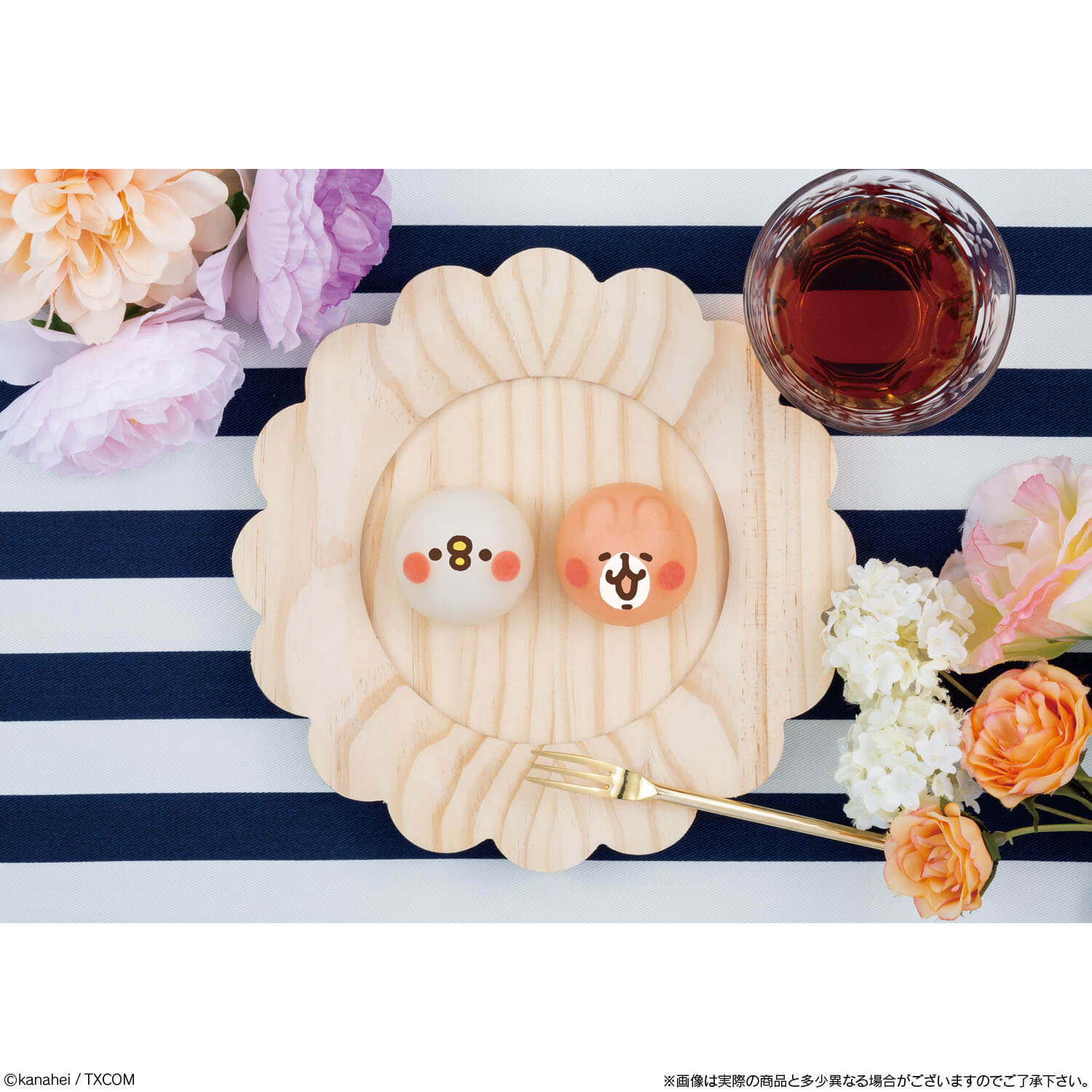 カナヘイの小動物 ピスケ うさぎ が和菓子シリーズ 食べマスモッチ に登場 Moshi Moshi Nippon もしもしにっぽん