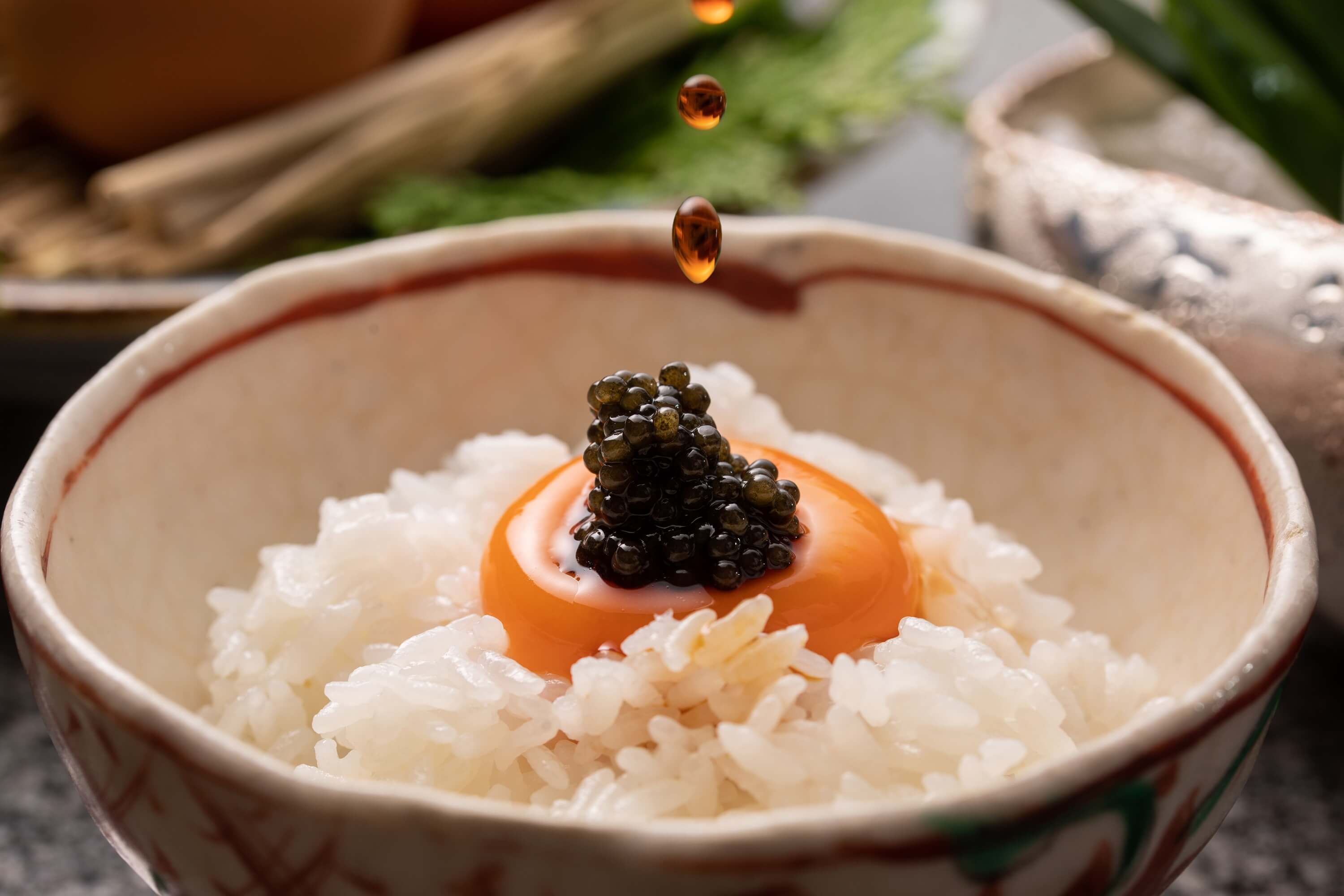 卵かけご飯 TKG Raw egg on rice Tamagokakegohan 旬房特製　新米の極上卵かけご飯