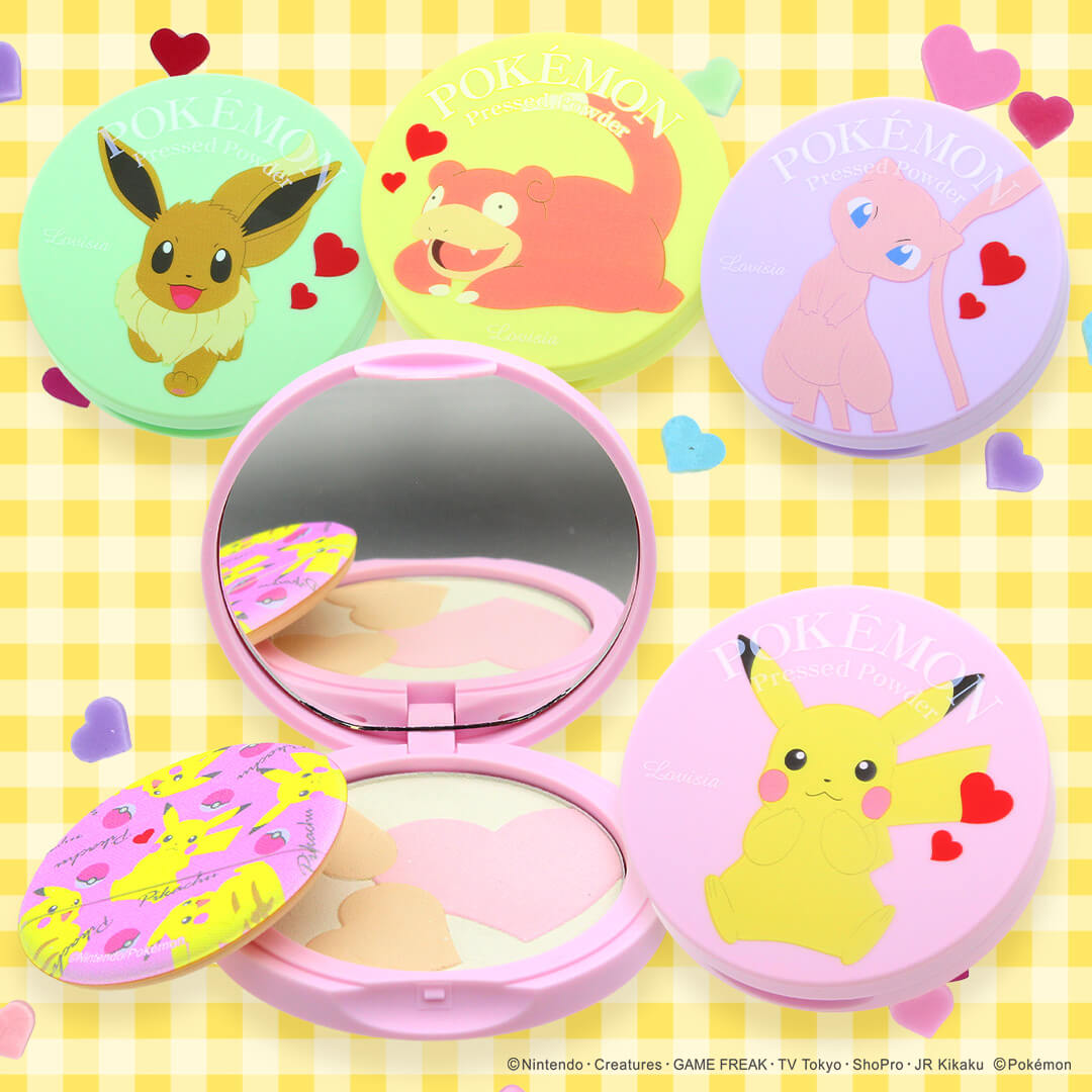 pokemon cosmetics ポケモンコスメ　チーク　パウダー Cheeks powder_3