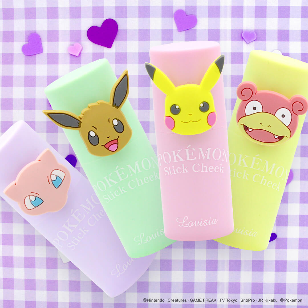pokemon cosmetics ポケモンコスメ　チーク　パウダー Cheeks powder_2