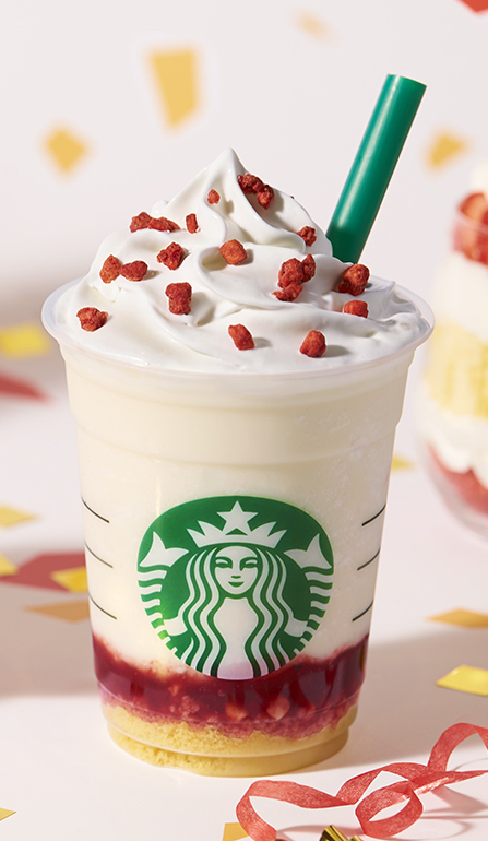 メリーストロベリー_ケーキ_フラペチーノ Starbucks japan strawberry_1