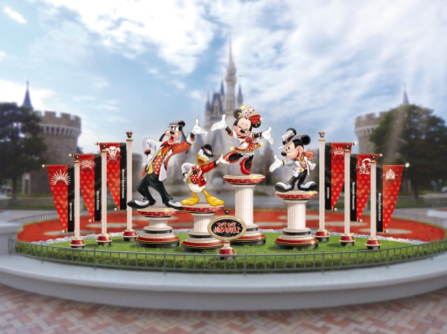 Tokyo Disney Land ディズニーランド　Minnie ベリー・ベリー・ミニー グリーティング_デコレーション