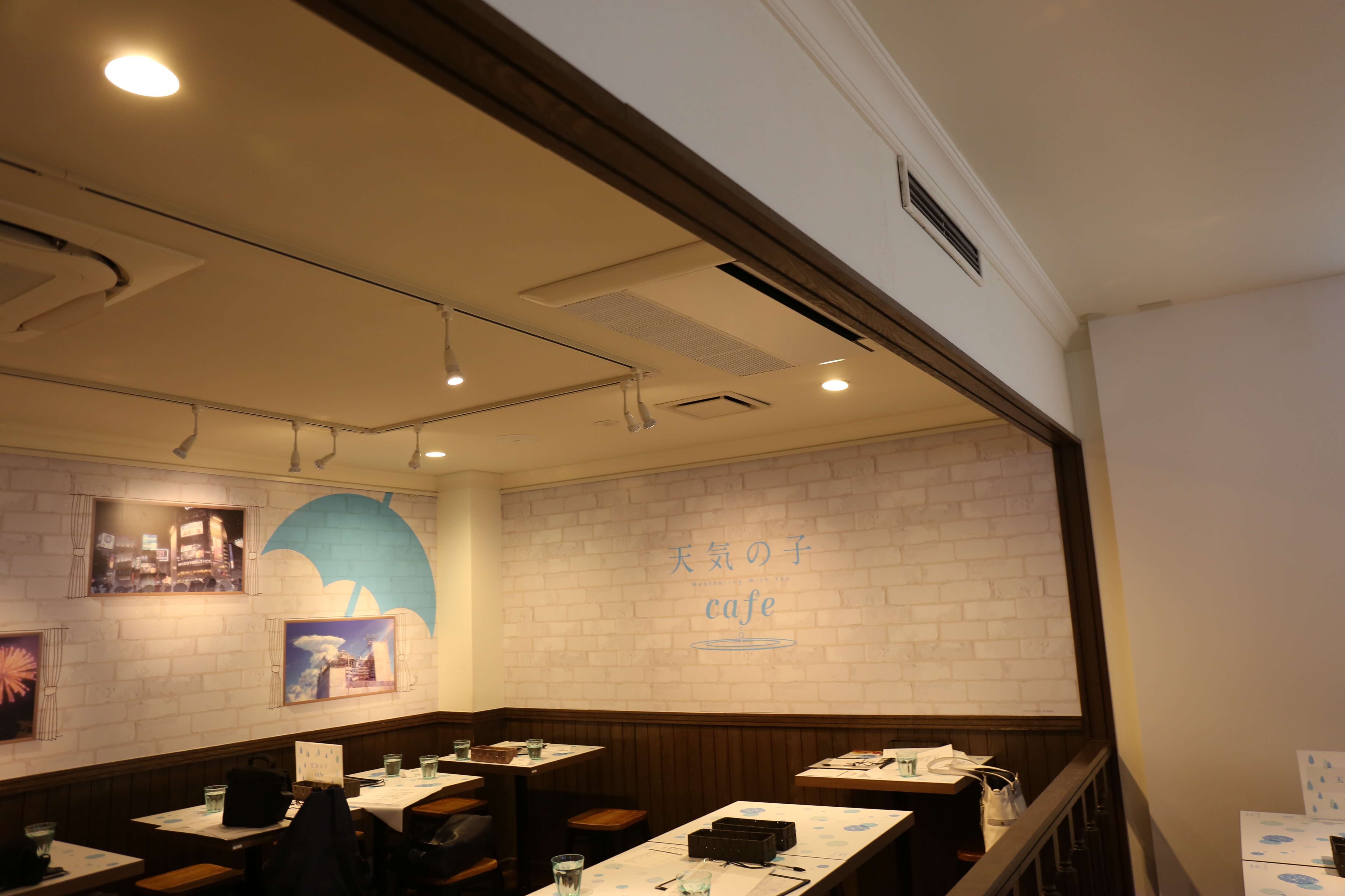 表参道 大阪で開催 天気の子カフェ 作中に登場した食事の 再現