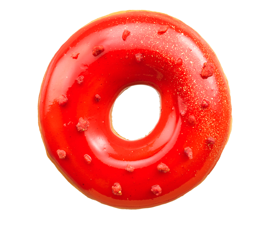 クリスピー・クリーム・ドーナツ Krispy Kreme Doughnuts KKDJ_ラッキー ストロベリー リング
