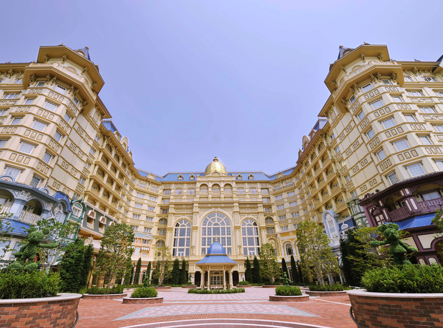 Tokyo Disney Land hotel 東京ディズニーランドホテル　東京ﾃﾞｨｽﾞﾆｰﾗﾝﾄﾞﾎﾃﾙ（外観）ﾊﾟｰｸｻｲﾄﾞ側