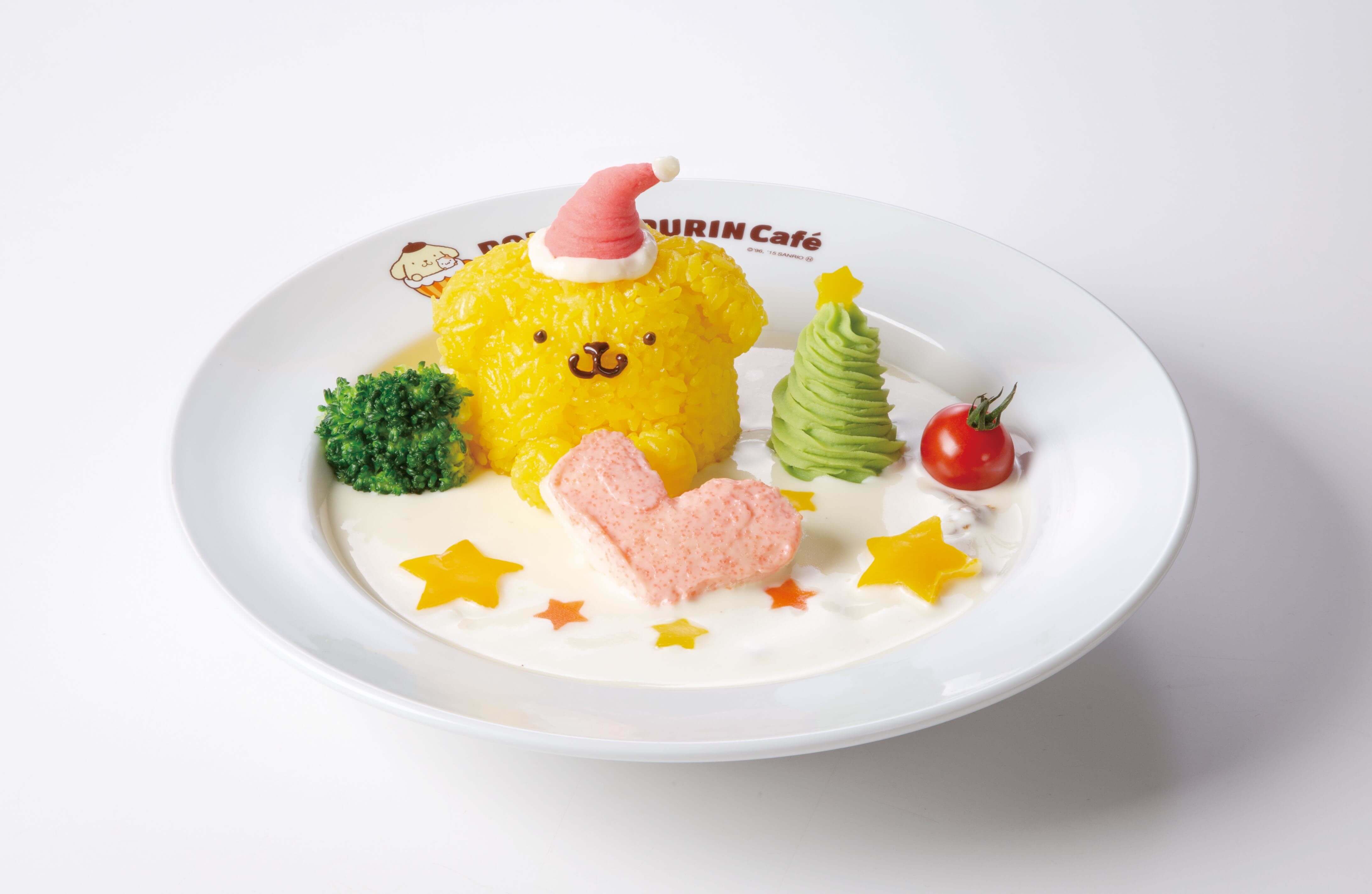 ポムポムプリン カフェ クリスマス Pompompurin cafe christmas 布丁狗 咖啡廳 聖誕節