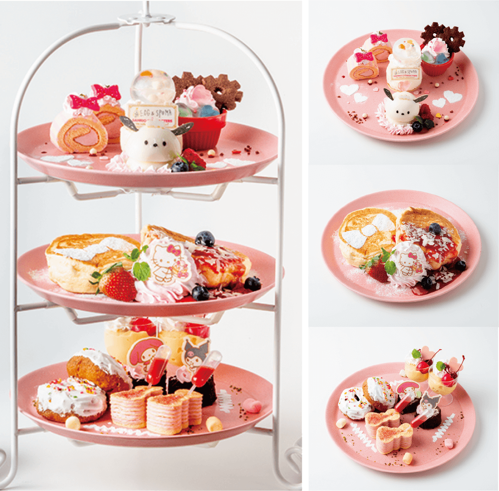 サンリオコラボカフェフード Sanrio Collaboration Cafe Food