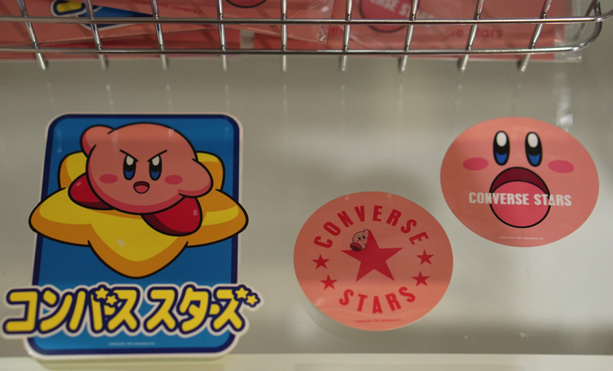playful kirby カービィ　プレイフル　ラフォーレ　原宿　Laforet Harajuku pop up ポップアップ 星之卡比_ステッカー