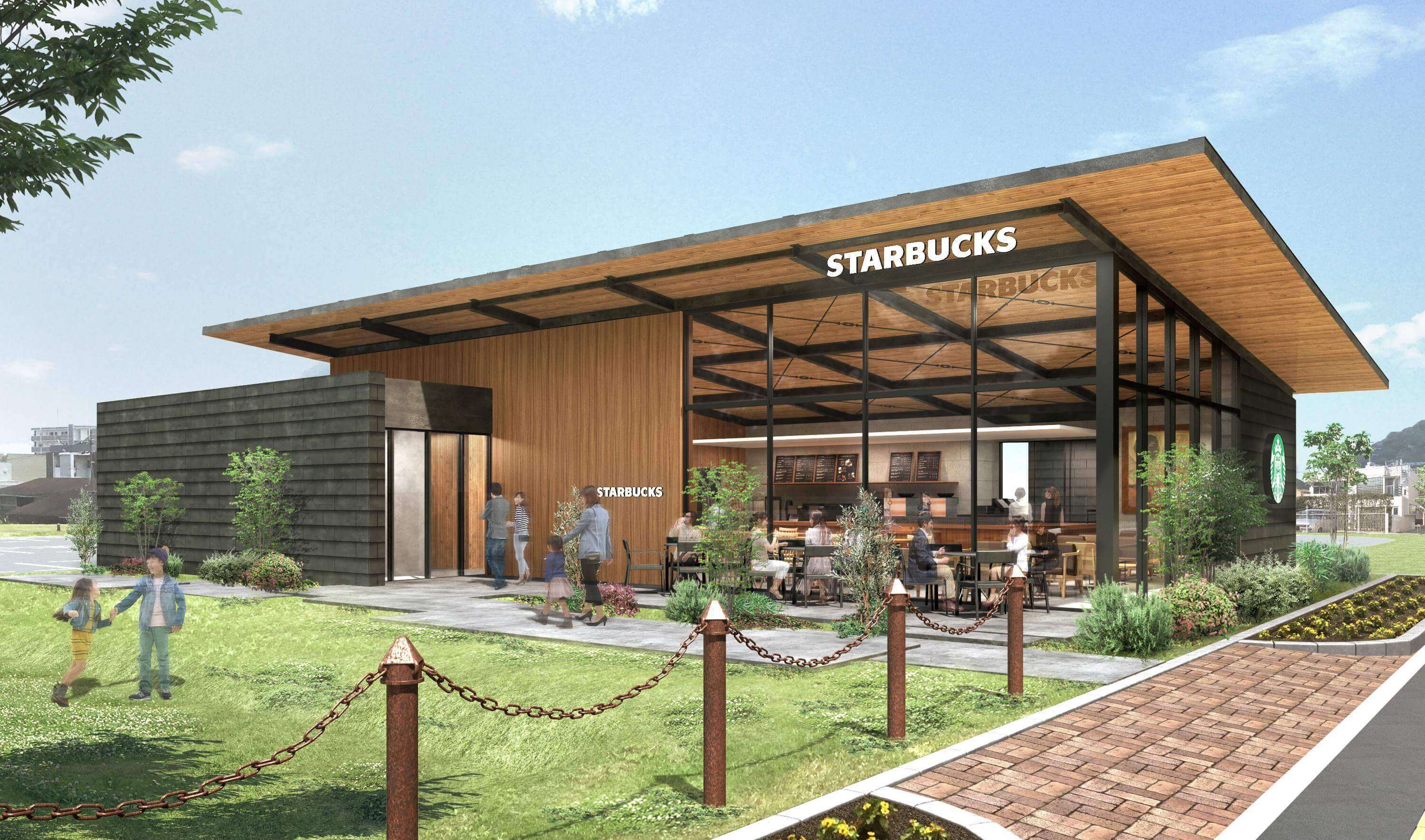 スターバックス コーヒー 別府公園店 Starbacks beppu oita