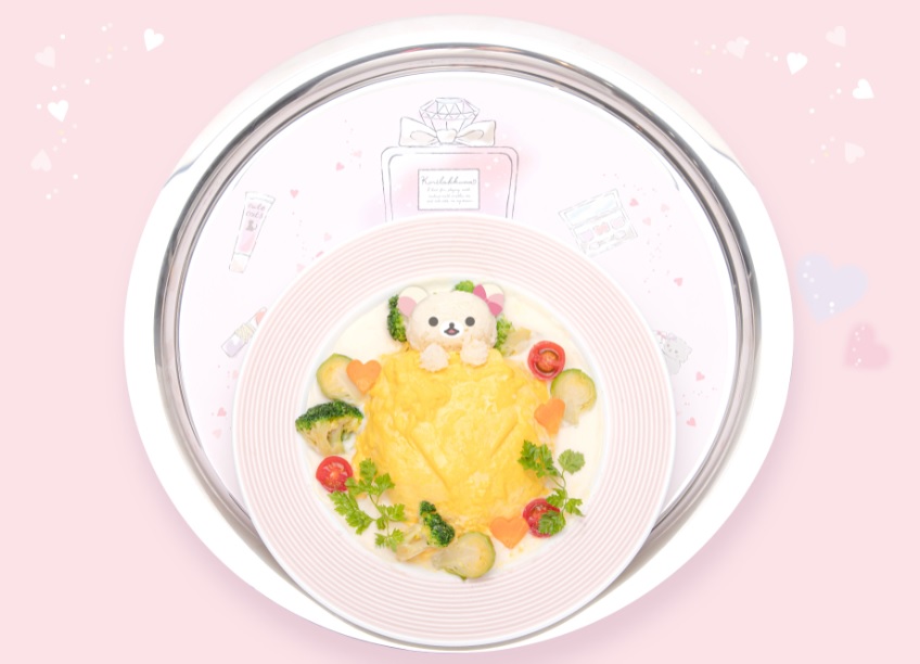 Korilakkuma Cafe一緒におえかきオムライス