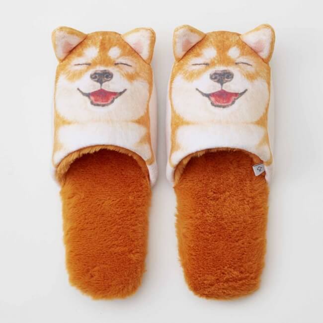 Adorable Shiba Inu Slippers And Handkerchiefs Released By