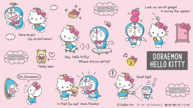 ドラえもん ハローキティ Doraemon hello kitty サンリオ Sanrio7