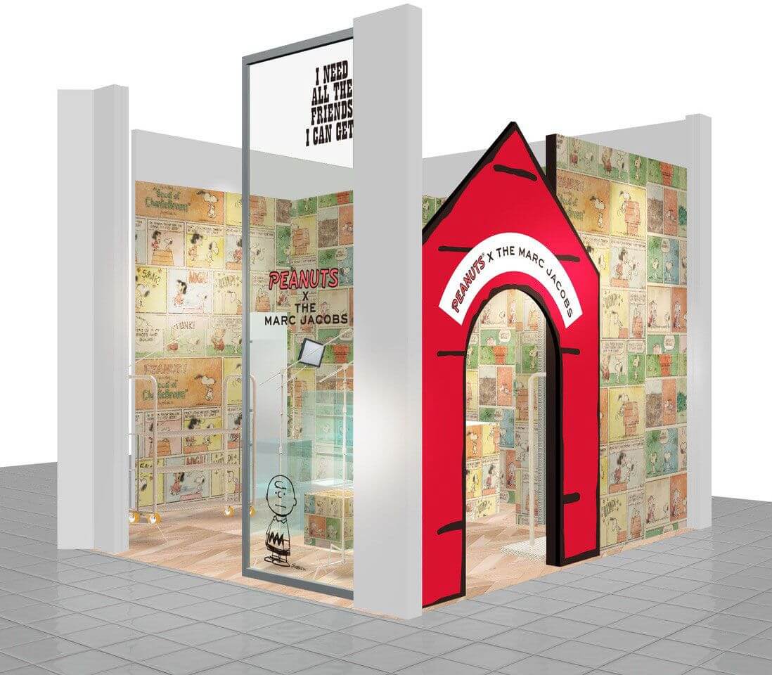 史努比 Peanuts The Marc Jacobs 快閃店於澀谷parco開幕 Moshi Moshi Nippon もしもしにっぽん