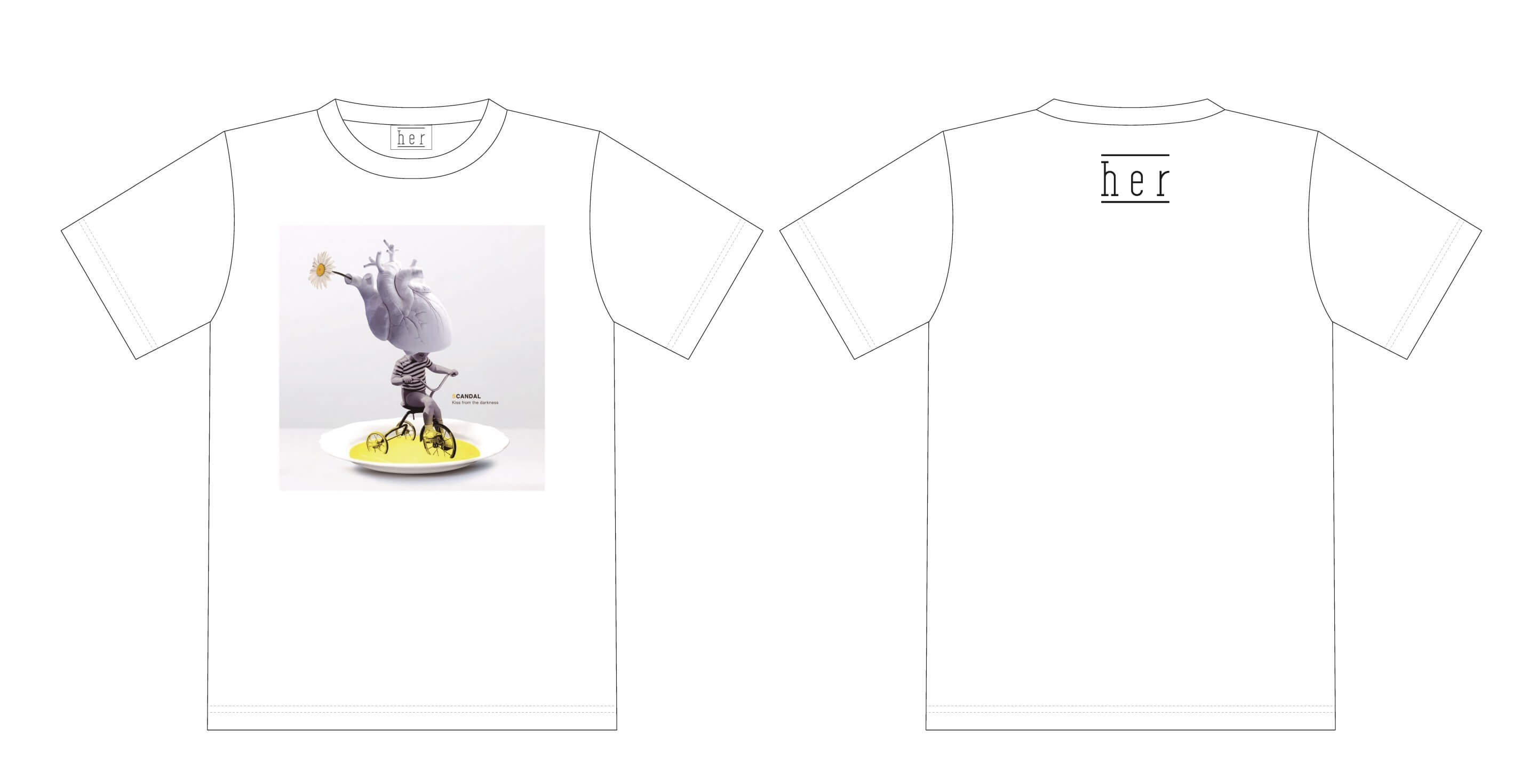 Scandal 完全生産限定盤 Tシャツ もしもしにっぽん Moshi Moshi Nippon