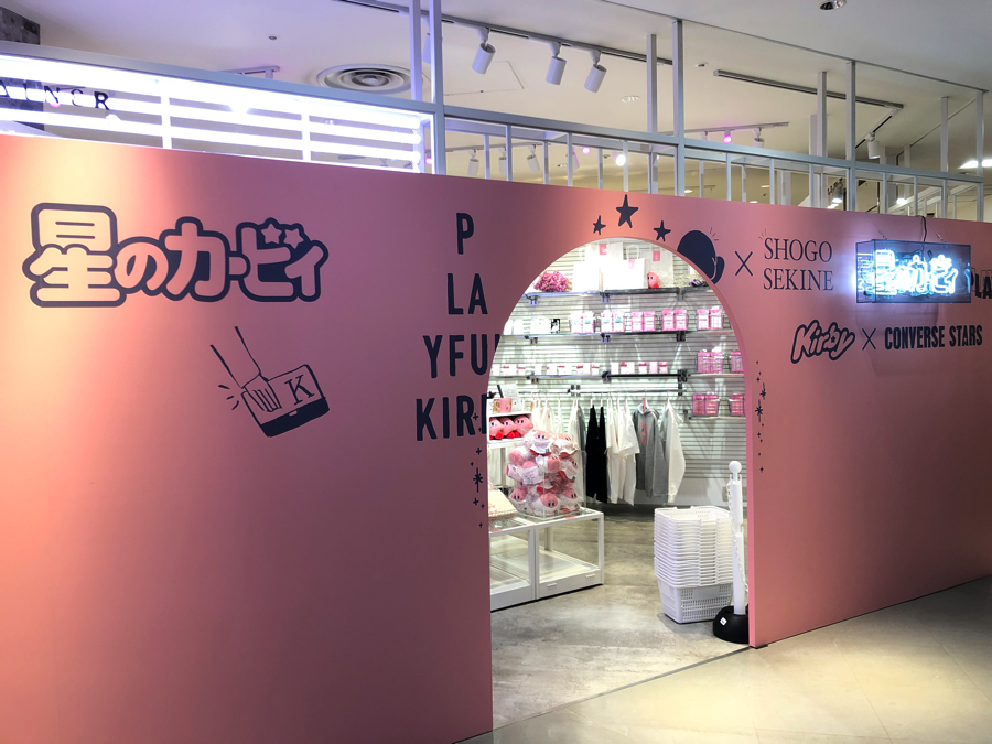 playful kirby カービィ　プレイフル　ラフォーレ　原宿　Laforet Harajuku pop up ポップアップ 星之卡比_外観