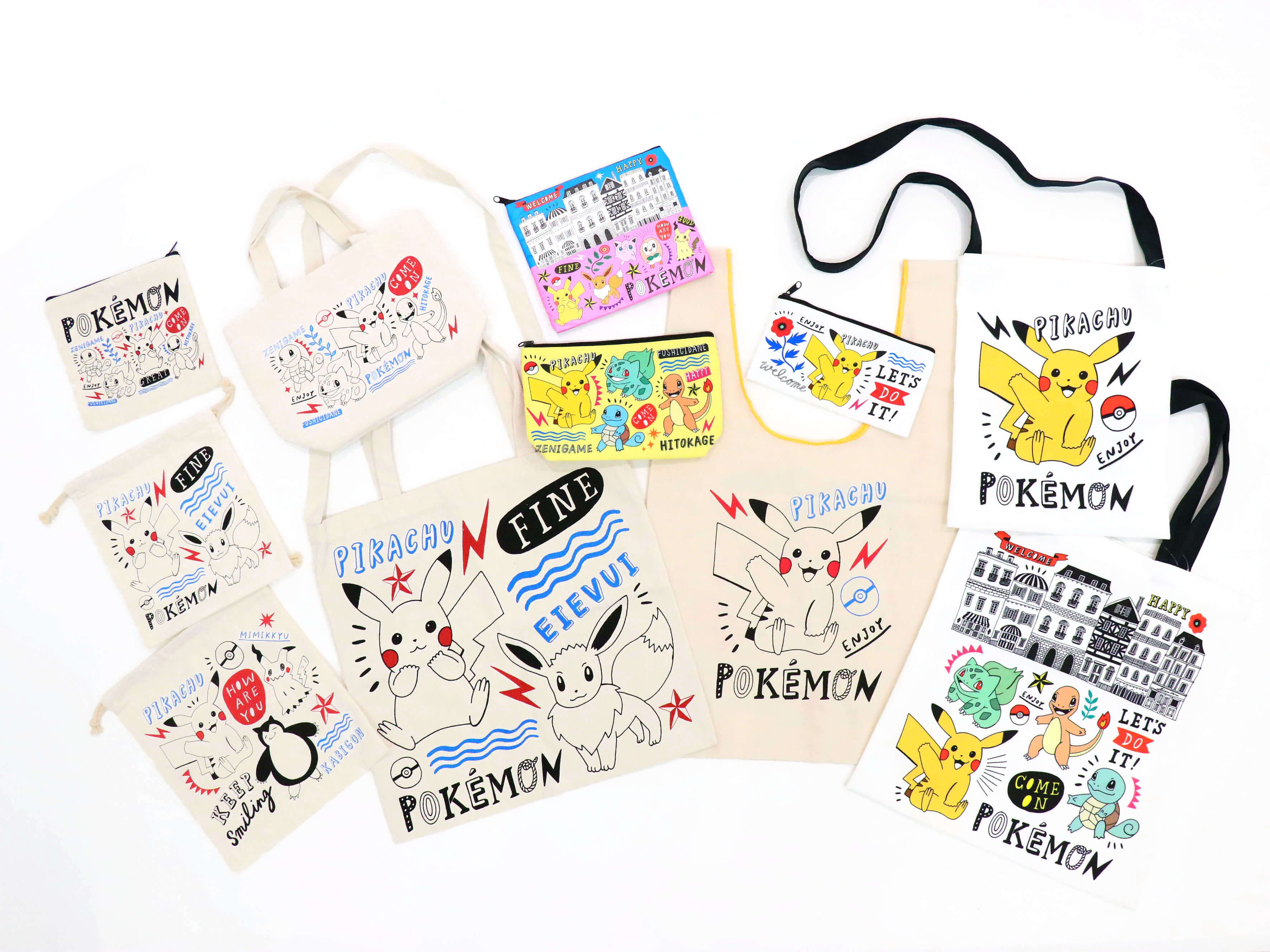 Check Out The Asoko De Pokemon Series Original Pokemon Pouches Bags And More Moshi Moshi Nippon もしもしにっぽん