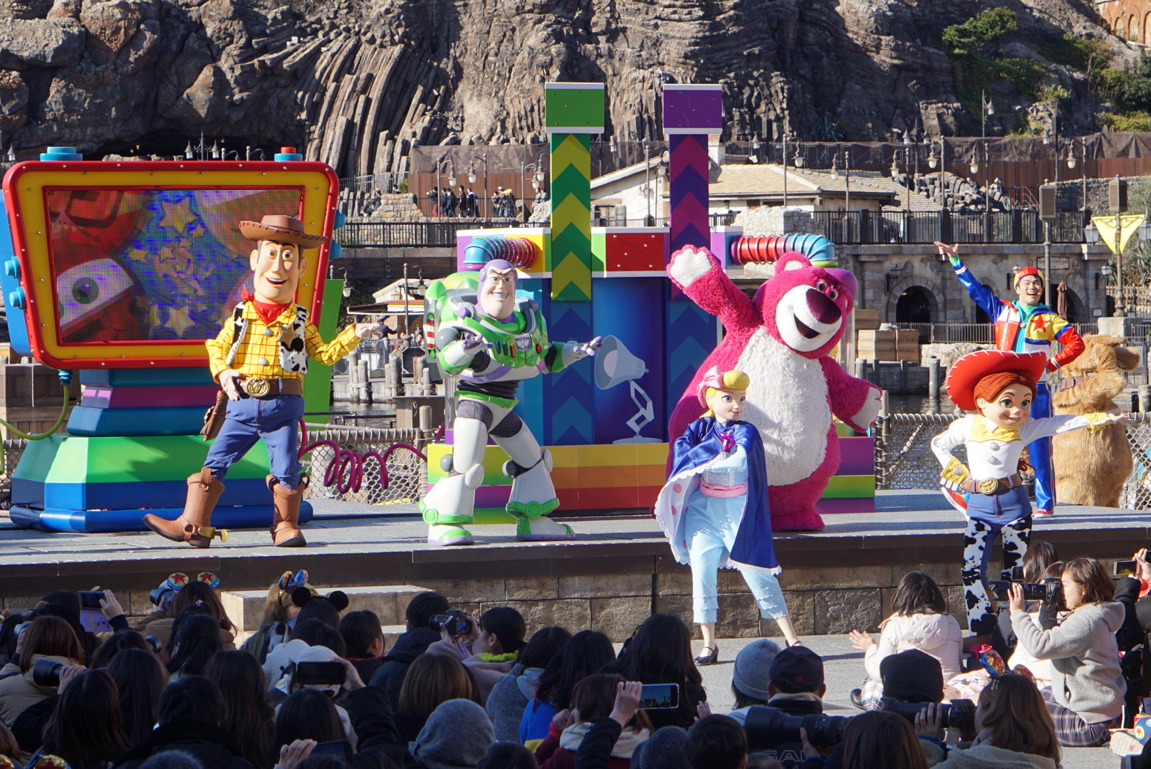 ピクサープレイタイム Pixar playtime Tokyo Disney Sea 東京ディズニーシー 東京迪士尼海洋_ショー遠目トイ・ストーリー