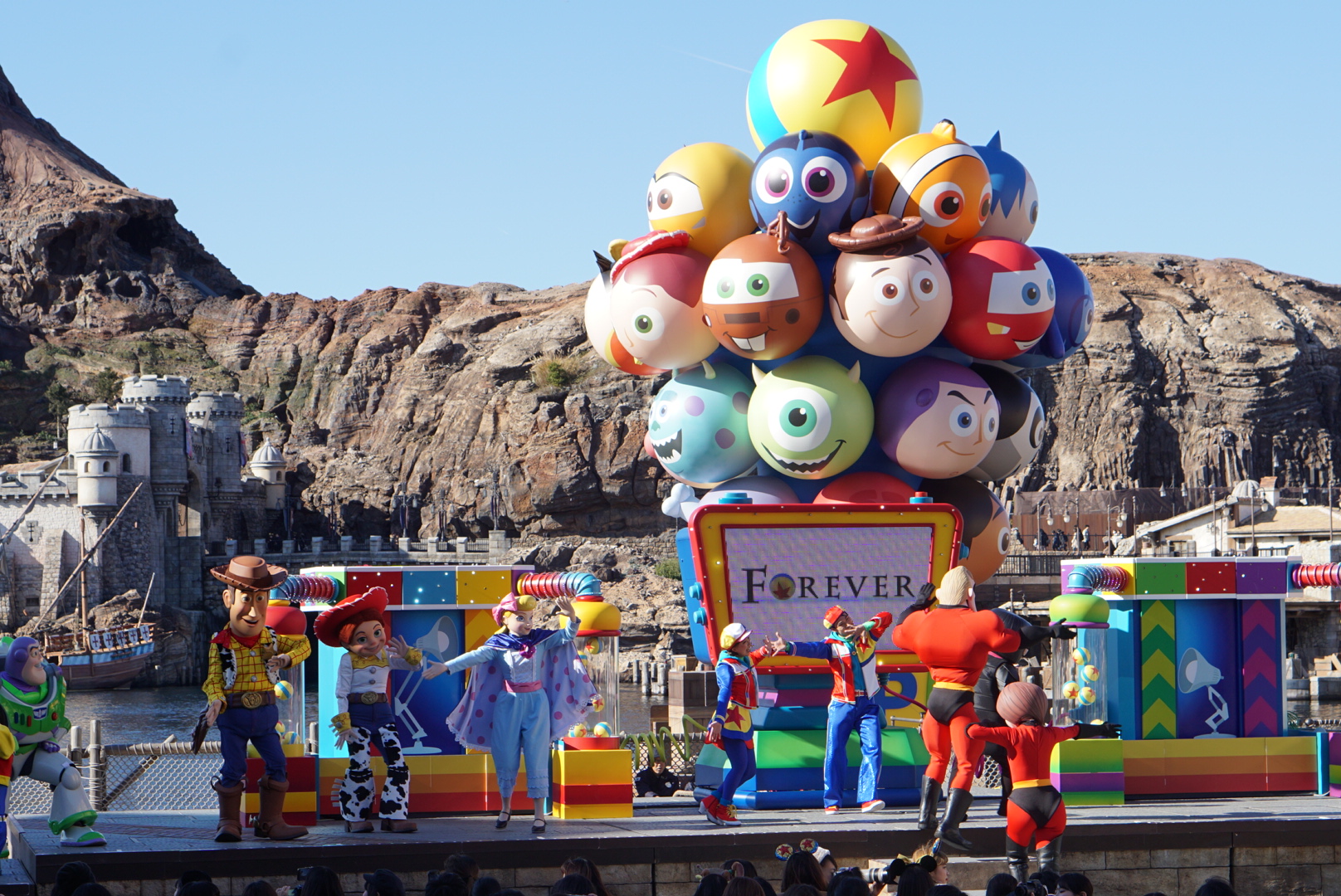 ピクサープレイタイム Pixar playtime Tokyo Disney Sea 東京ディズニーシー 東京迪士尼海洋_ショー バルーン