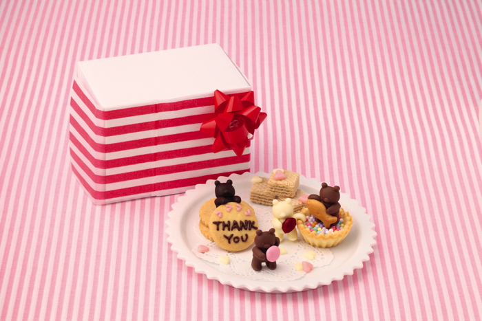 リラックマ バレンタイン レシピ グッズ Rilakkuma Valentine recipe items 貝印 ふち＆抱っこクマチョコ