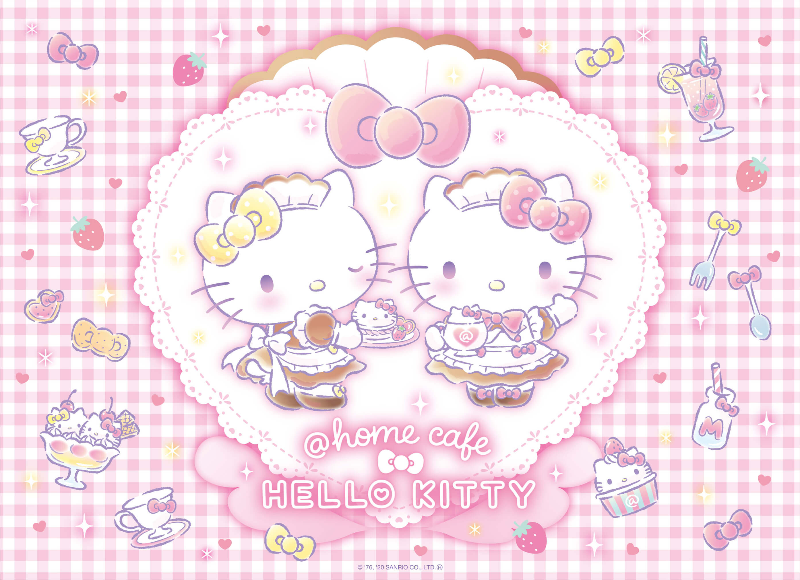 Hello Kitty Cafe - My Melody macarons have arrived at the Hello