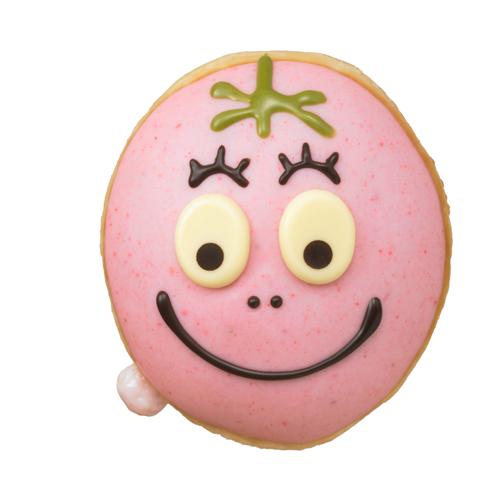 KKDJ_『Fruity Barbapapa』_バーバパパ×ストロベリー　クリスピー・クリーム・ドーナツ Kryspy Kream Doughnuts Babapapa バーバパパ ドーナツ