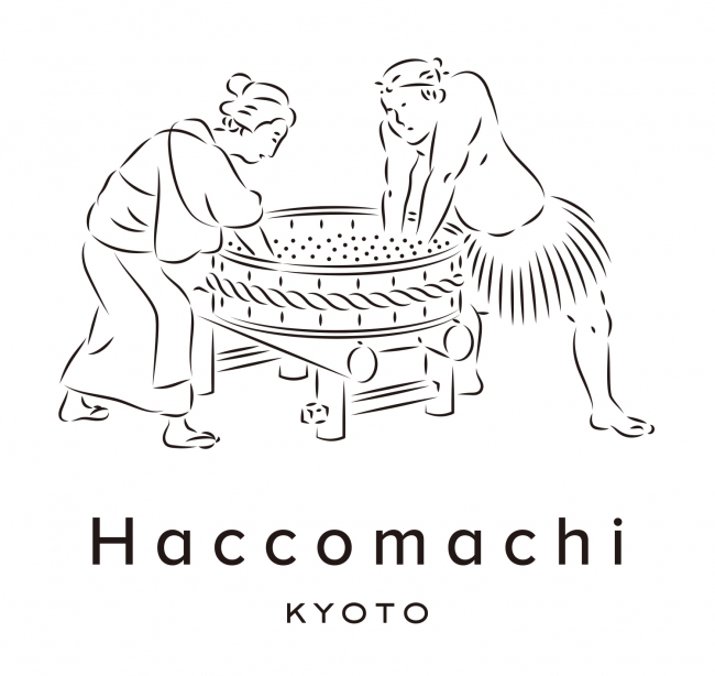 京都 Kyoto 発酵カフェ cafe 漬×麹 Haccomachi ツケルカケルハッコマチ_ロゴ
