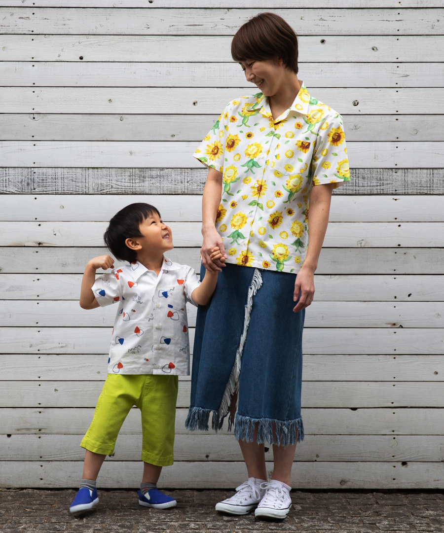 ポケモンシャツ Pokemon shirts _original キッズサイズ　Kids size_親子　2