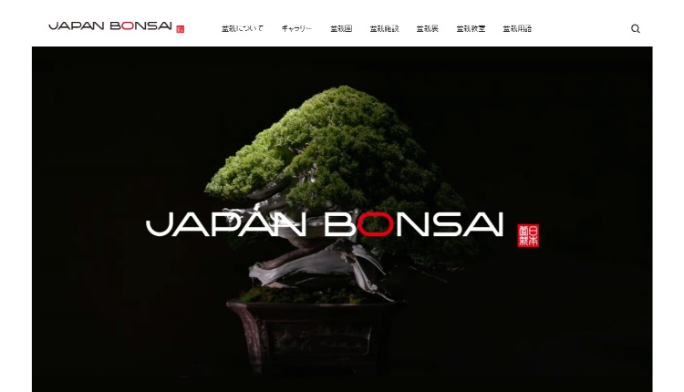 JAPAN BONSAI Website 日本盆栽ポータルサイト日本盆栽site