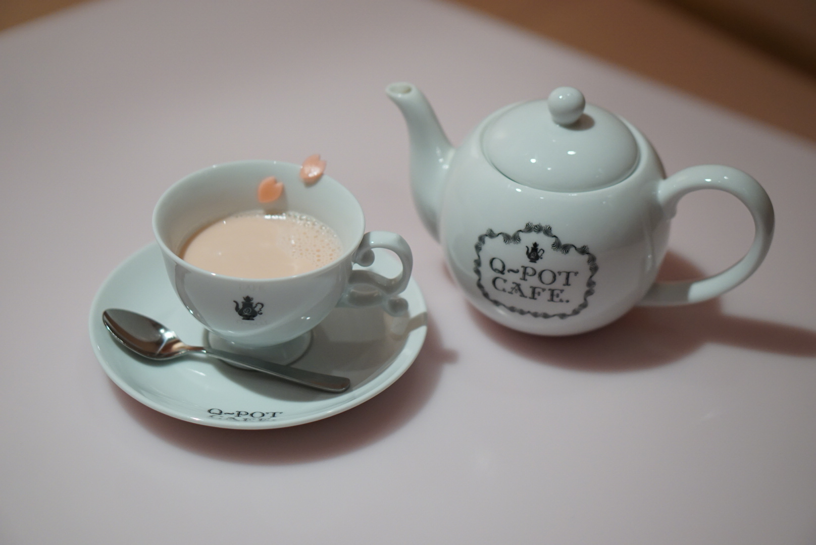 櫻花下午茶 q pot cafe sakura 桜　アフタヌーンティー afternoon tea_ティー