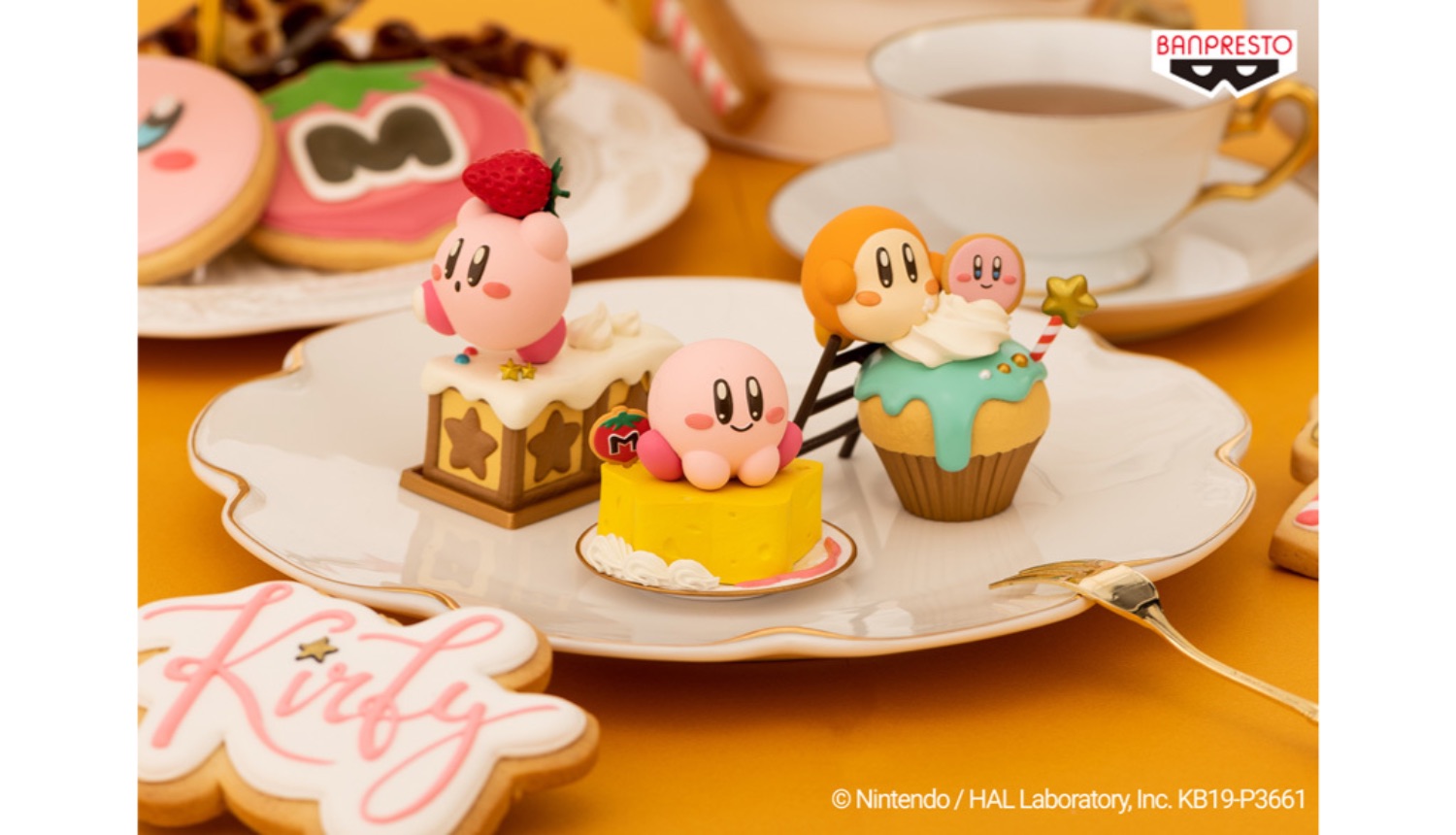 星のカービィお菓子フィギュア Kirby Dessert Figures星之卡比的糖果形象