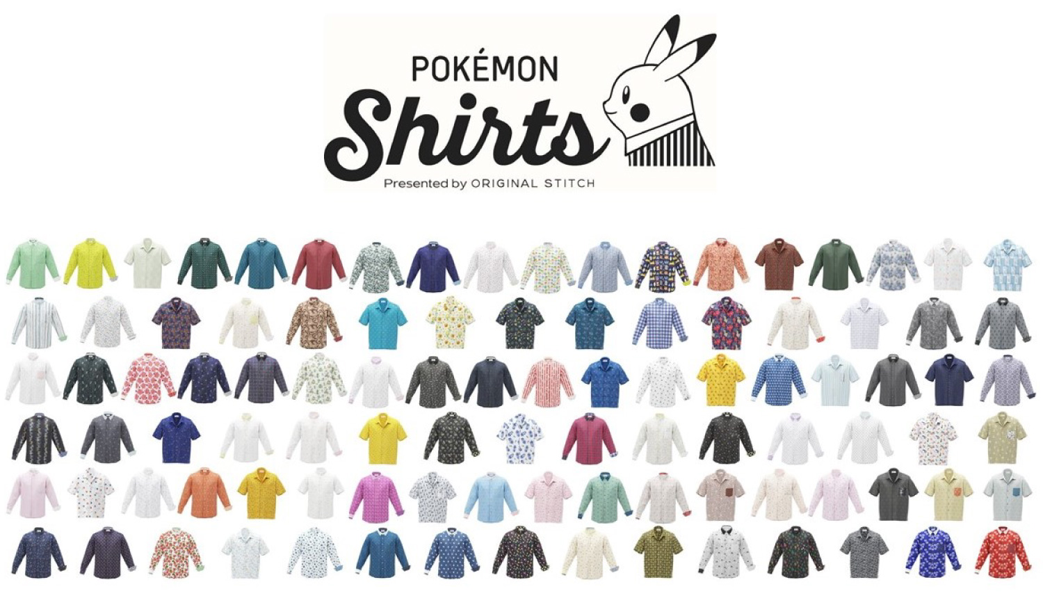 Pokemon-Shirts-ポケモンシャツ-寶可夢襯衫