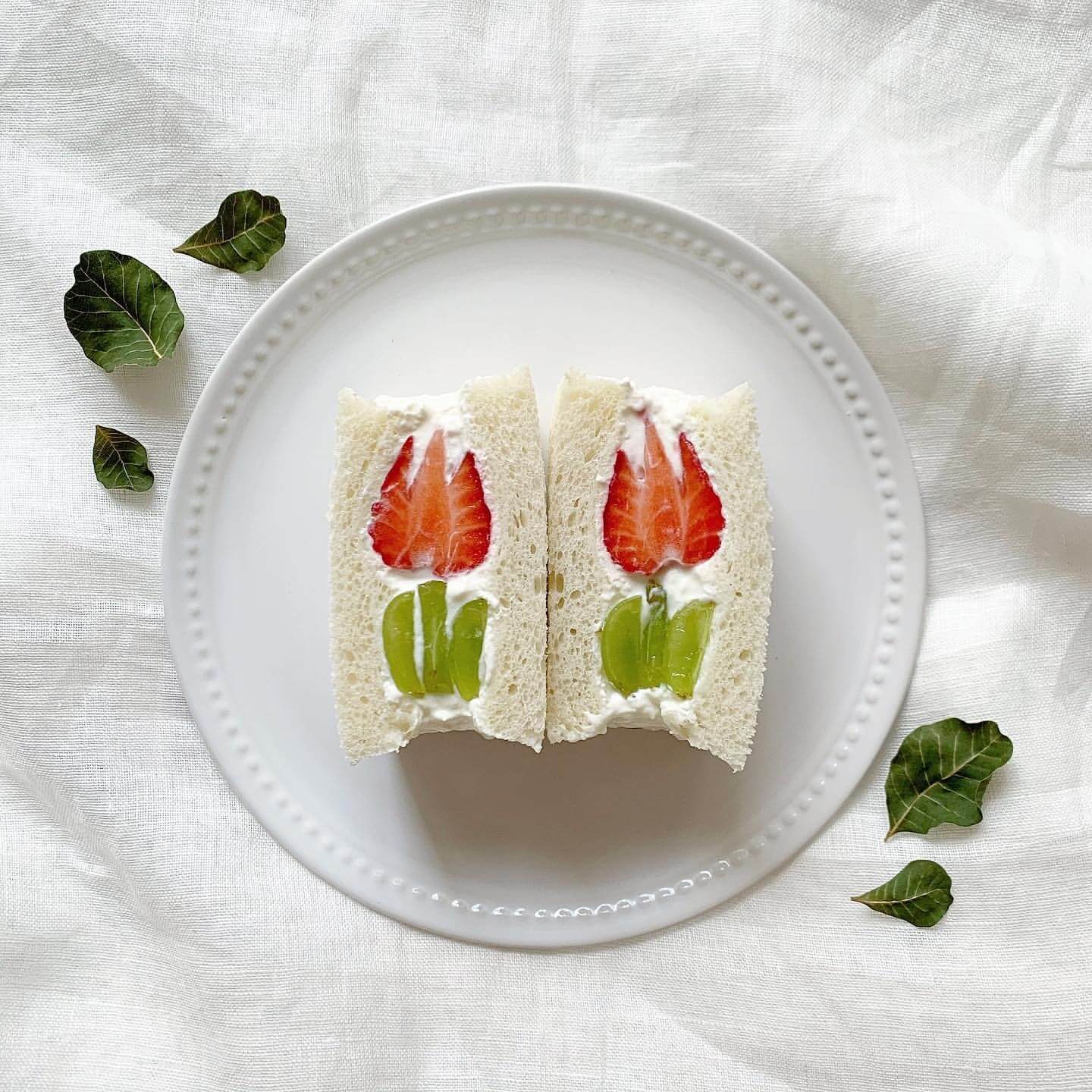 フルーツサンドレシピ Fruit Sandwich Recipes 水果三明治食譜