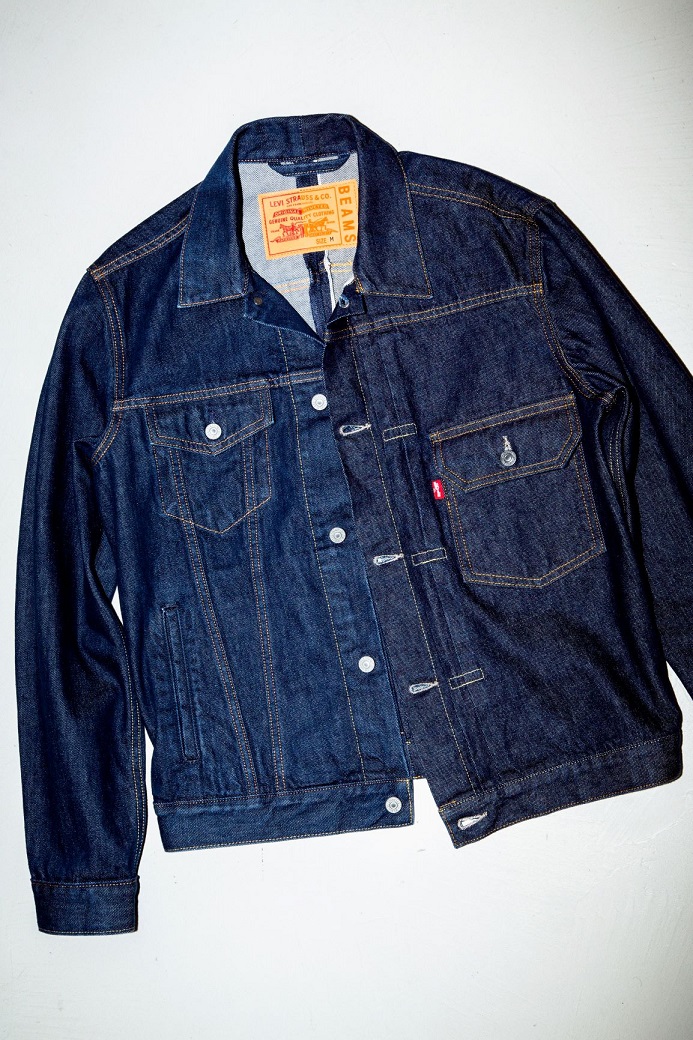 Levi's® x BEAMS Combine Denim Pieces in New 'HALF & HALF COLLECTION' |  MOSHI MOSHI NIPPON | もしもしにっぽん