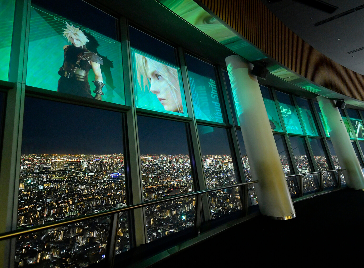 東京スカイツリー ファイナルファンタシー Tokyo Skytree FINAL FANTASY 最終幻想系列
