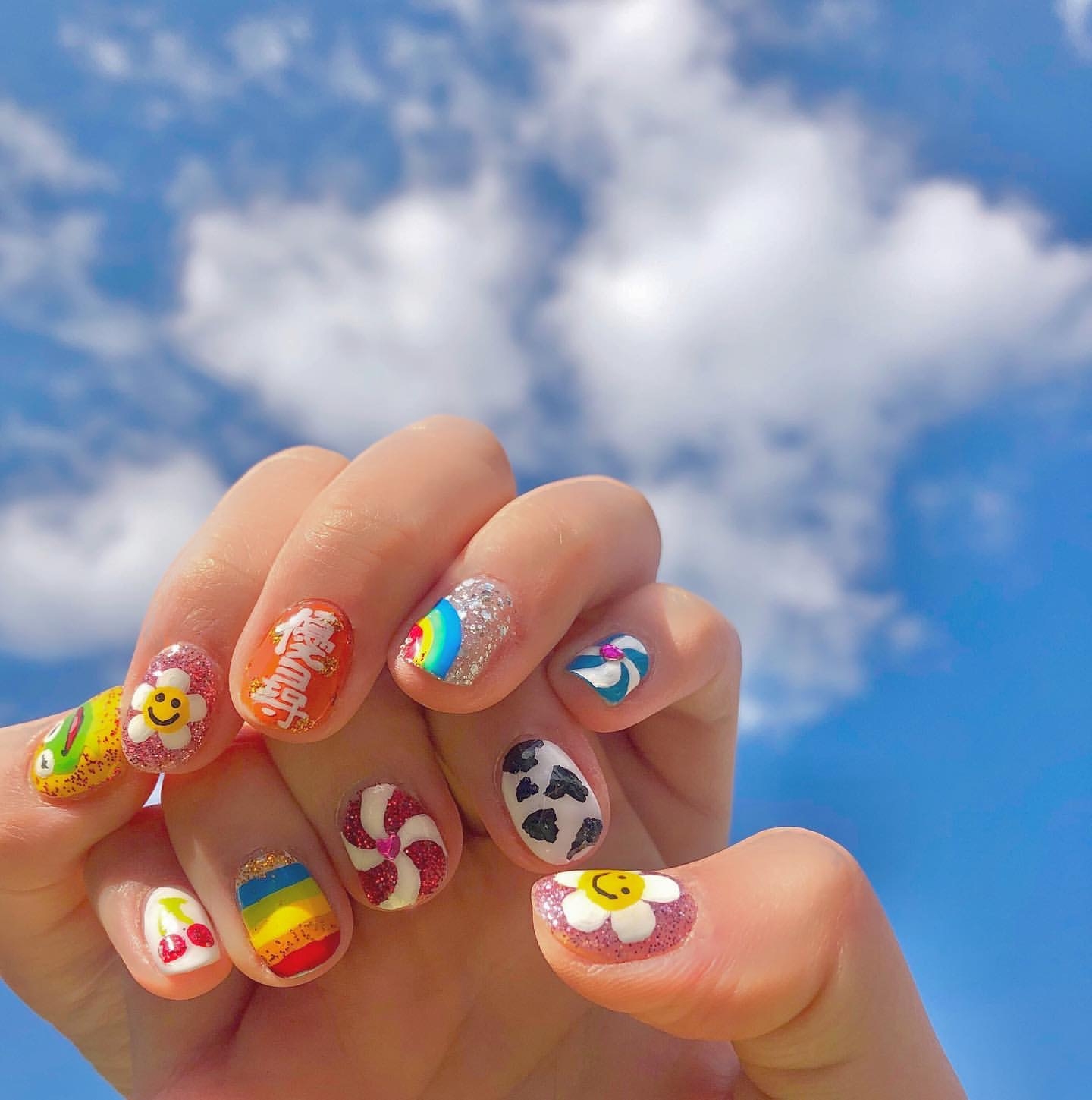 セルフネイル Home nail art 自我美甲3