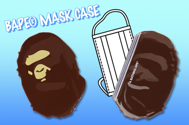 　BAPE A BATHING APE エイプ　ベイプ　マスクケース Mask case_KV
