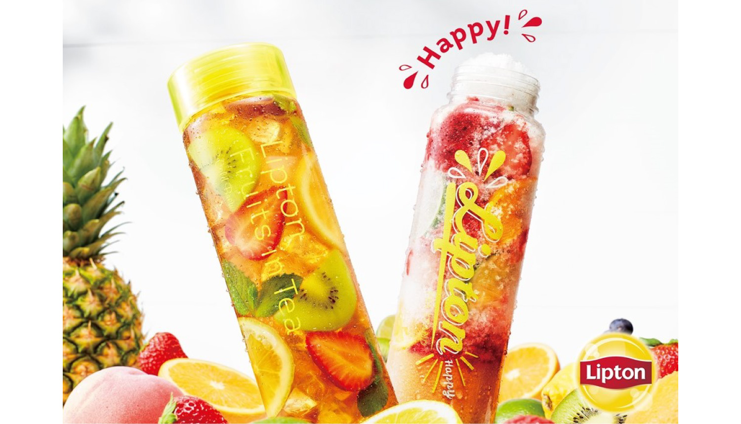 Lipton-TEA-STAND-Parfait-Ice-リプトンパフェ氷-茶冰