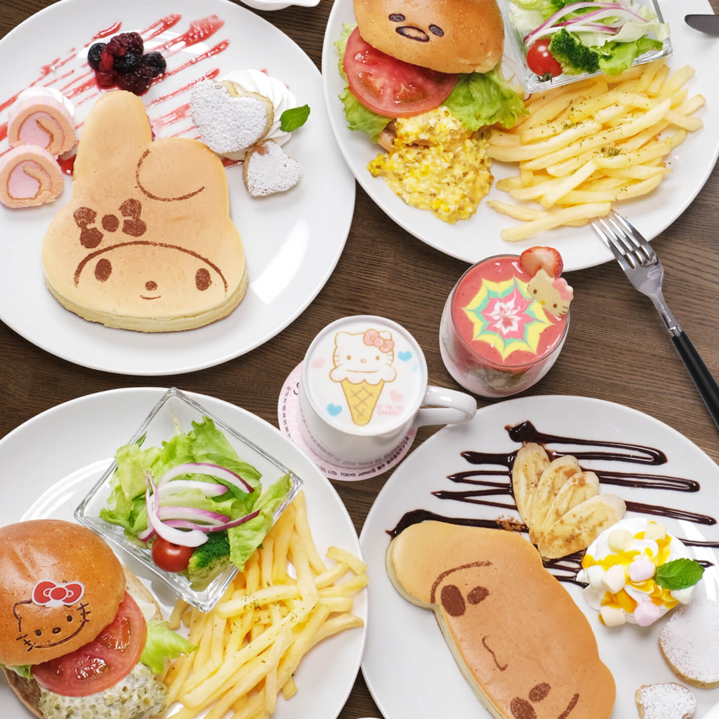 SANRIO CAFE サンリオカフェ三麗鷗咖啡廳3