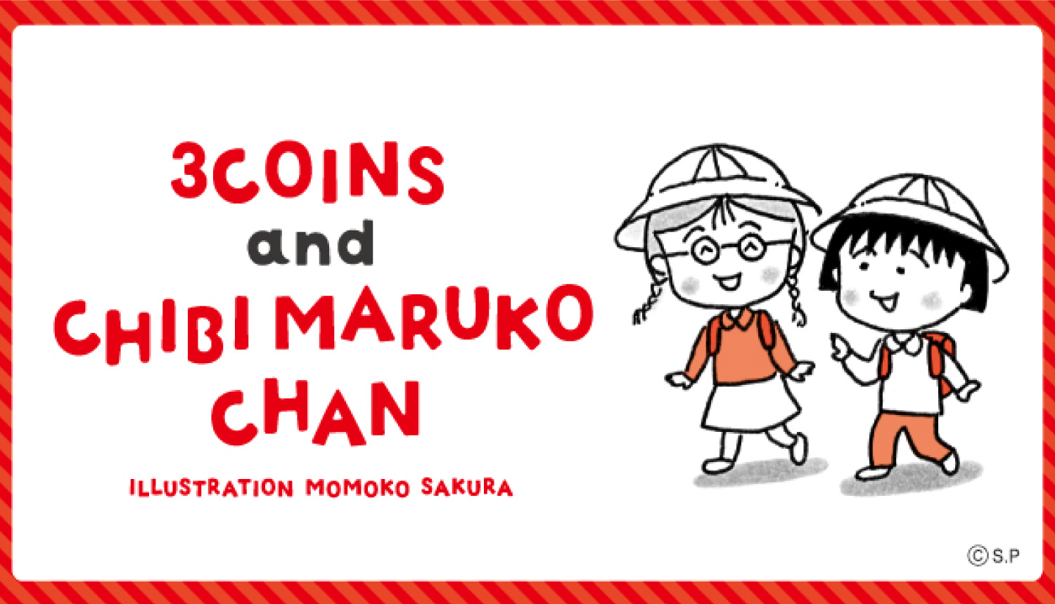 ちびまる子ちゃん-3COINS-Chibi-Maruko-Chan-3-COINS-Collection-櫻桃小丸子