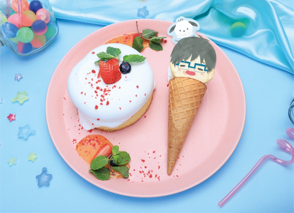 Yuri on Ice.Sanrio characters Cafe 2020 ユーリ!!! on ICEサンリオカフェ 1