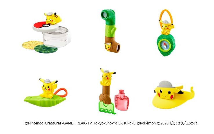 mcdonald's detective pikachu toys