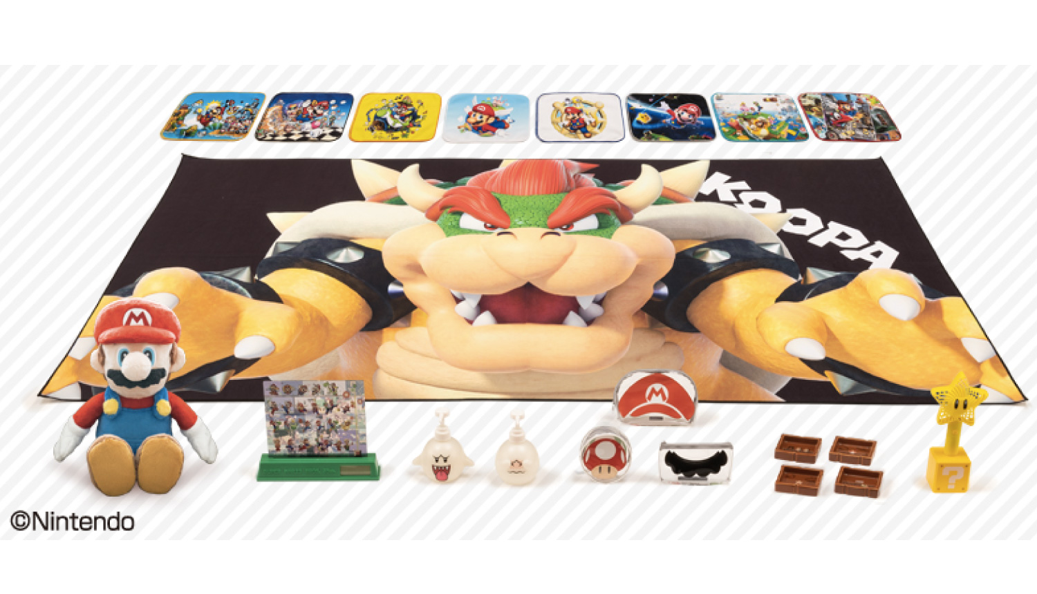 Buy exclusive Super Mario and other game merchandise at first