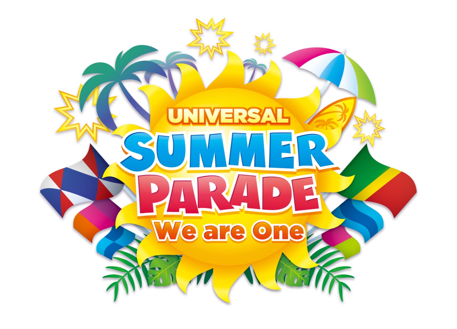 USJ Summer Parade USJ夏限定のパレード夏季有限遊行