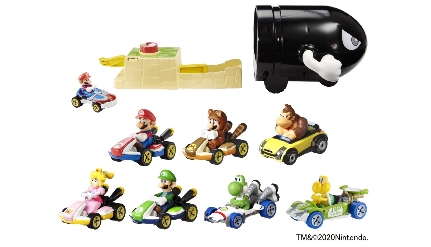 マリオカート-ホットウィール-Hot-wheels-Mario-Kart-瑪利歐賽車系列-風火輪小汽車.