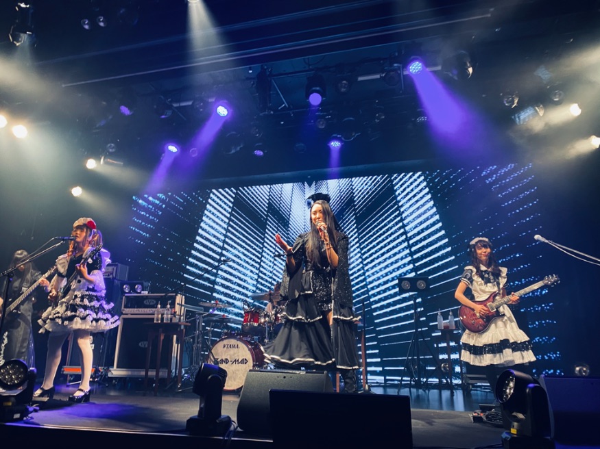 Concert Review Band Maid S First Online Concert Rocks Fans Around The World Moshi Moshi Nippon もしもしにっぽん