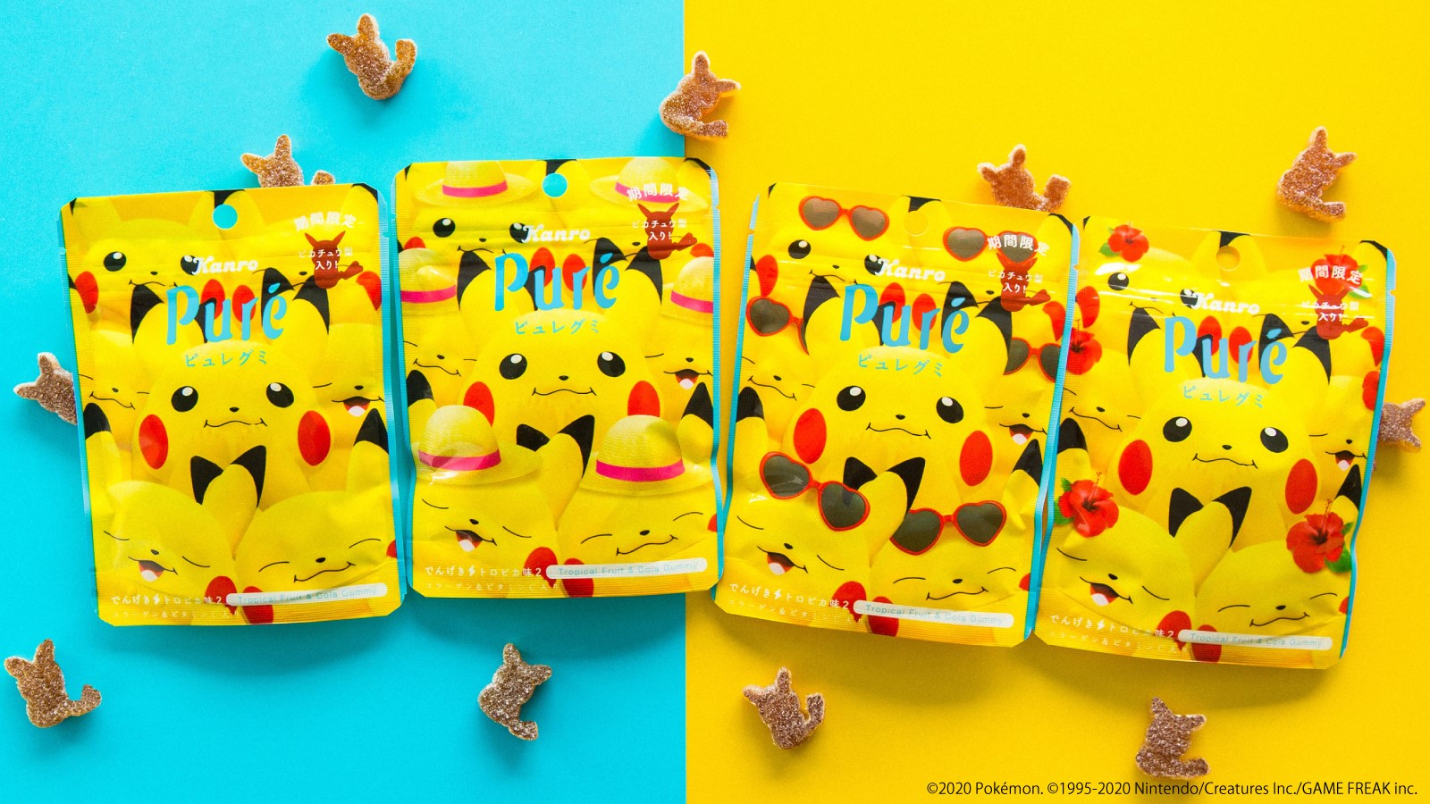 ピカチュウ×ピュレグミ Pikachu sweets 精靈寶可夢甜點