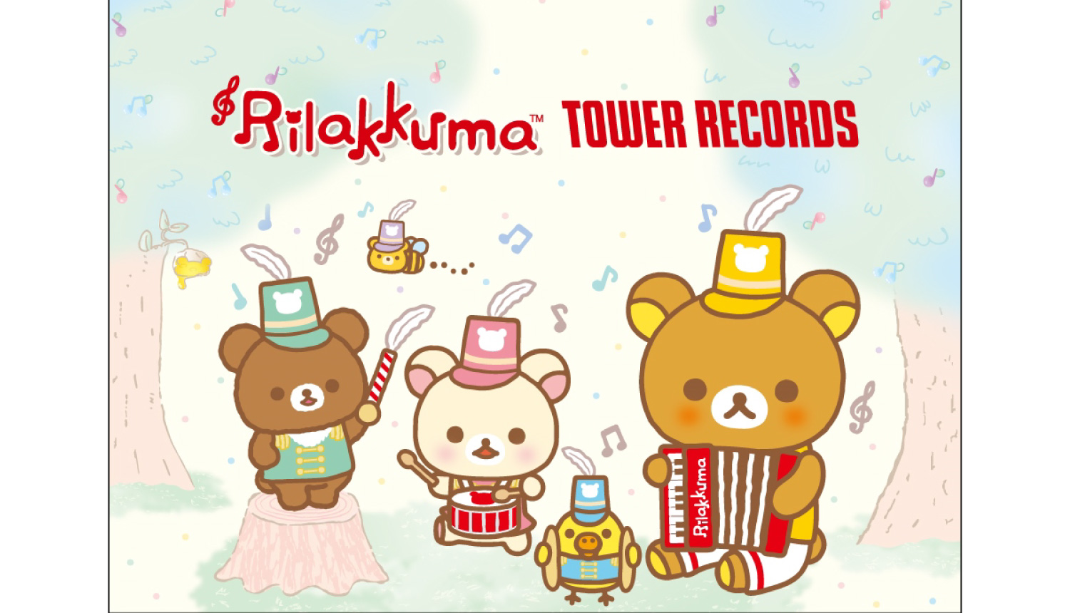 リラックマとタワレコ-Rilakkuma-×-TOWER-RECORDS-懶懶熊-TOWER-RECORDS