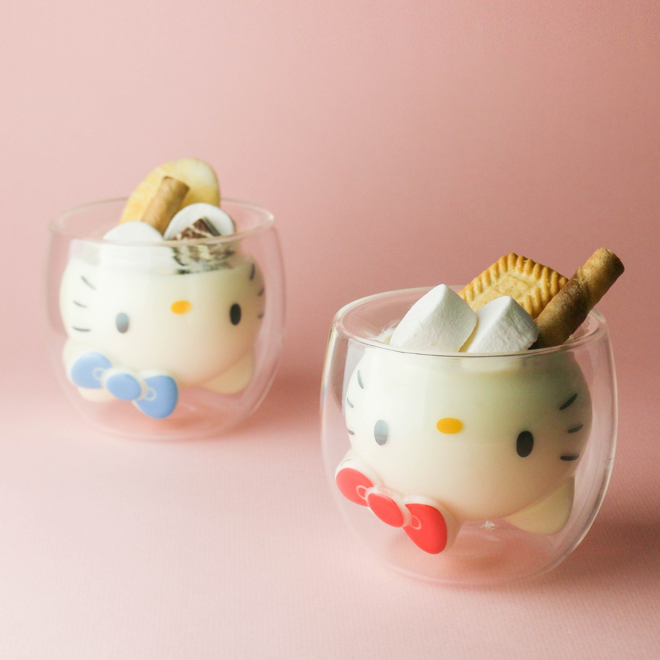 ハローキティ ダブルウォールグラス Hello Kitty Double Wall Glass 凯蒂貓 玻璃