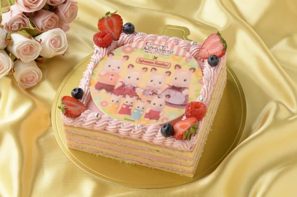 シルバニアファミリーケーキ Sylvanian Families Cake 森林家族 蛋糕1