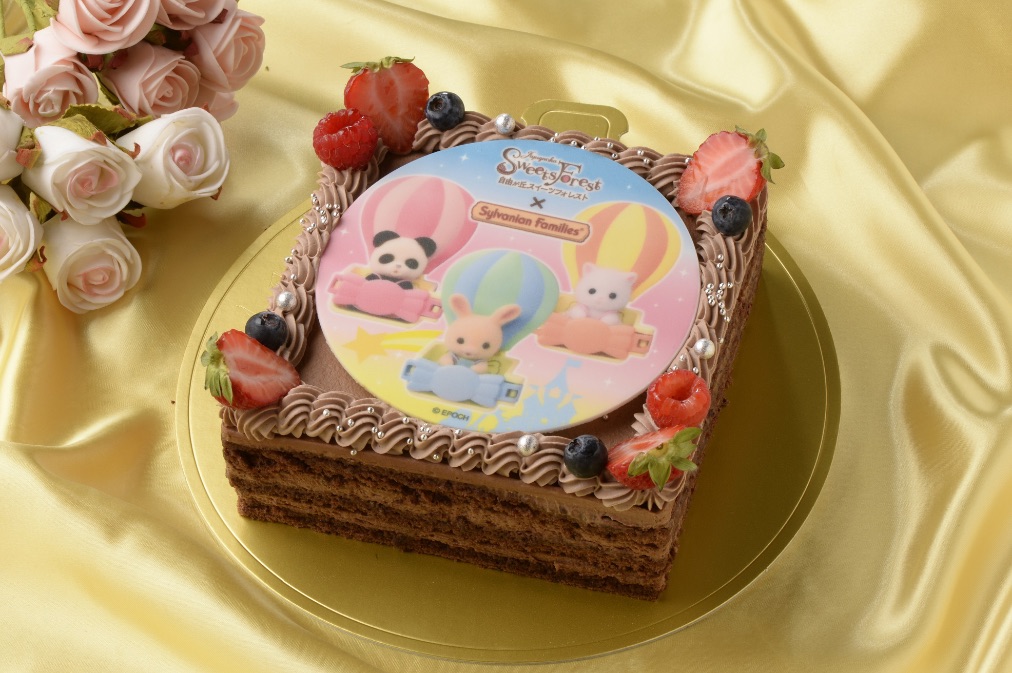 シルバニアファミリーケーキ Sylvanian Families Cake 森林家族 蛋糕3